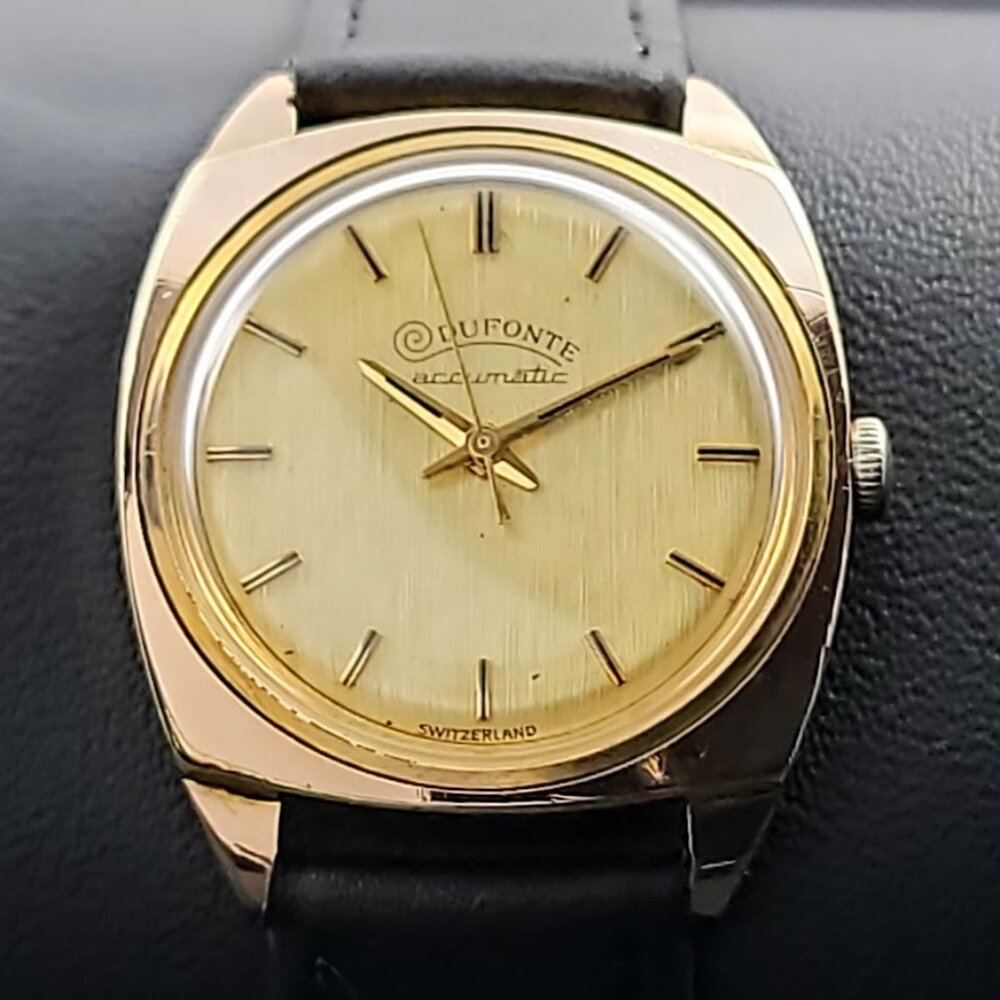 Vintage Dufonte by Lucien Piccard Automatic – Swiss Made